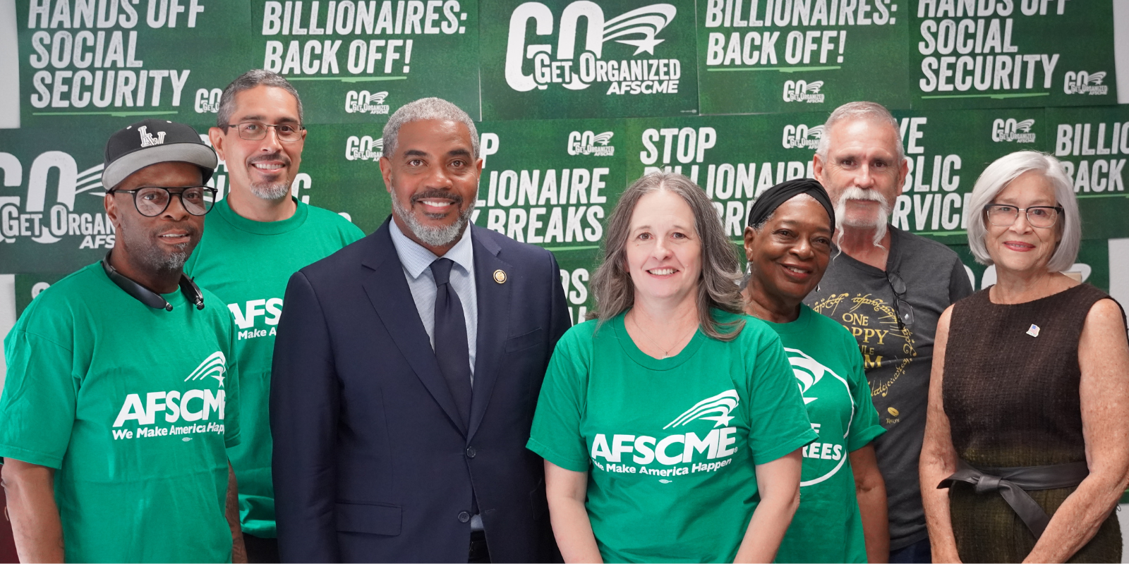 AFSCME members in Nevada thank their representatives for opposing big, ugly bill 